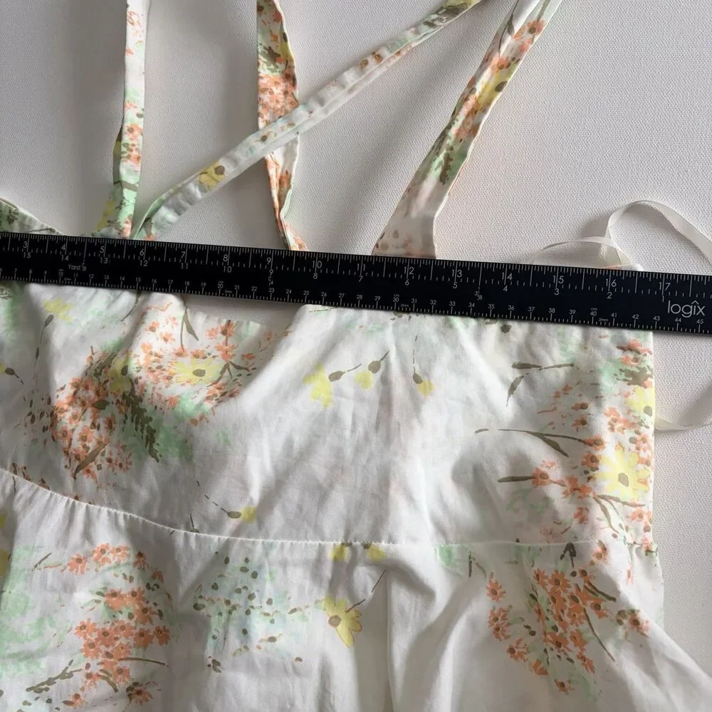 NWT Let The Sunshine In Printed Mini Dress in Light Combo Free People Medium - Picture 10 of 16